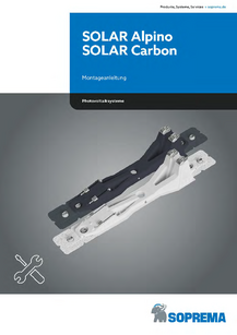 Verlegeanleitung "PV-Unterkonstruktion SOLAR Alpino / SOLAR Carbon"
