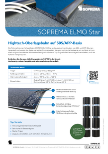 Flyer "SOPREMA ELMO Star"