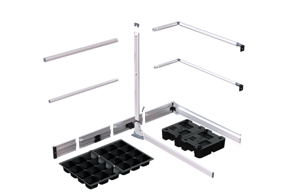 Arbeitsschutzgeländer SOPRASAFE GUARDRAIL ECO 90