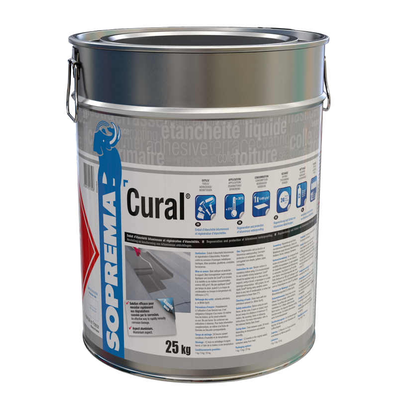 CURAL 5 kg alufarbig